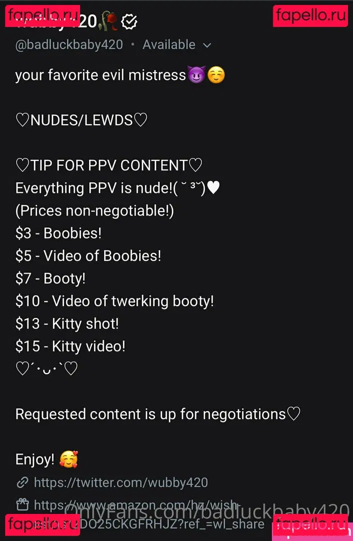 badluckbaby420 Onlyfans Photo Gallery 