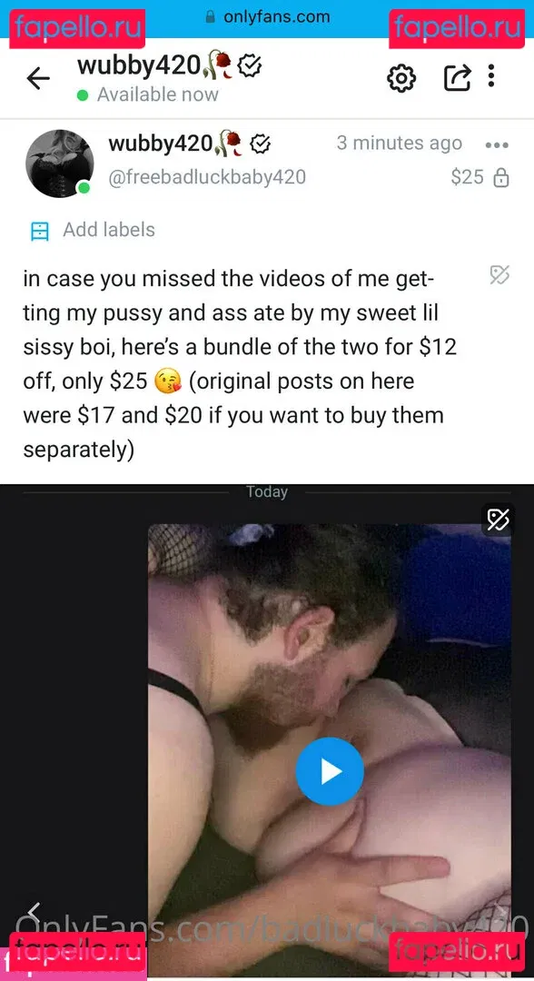 badluckbaby420 Onlyfans Photo Gallery 