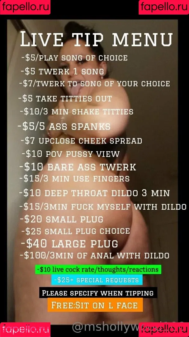 mshollywood100free Onlyfans Photo Gallery 
