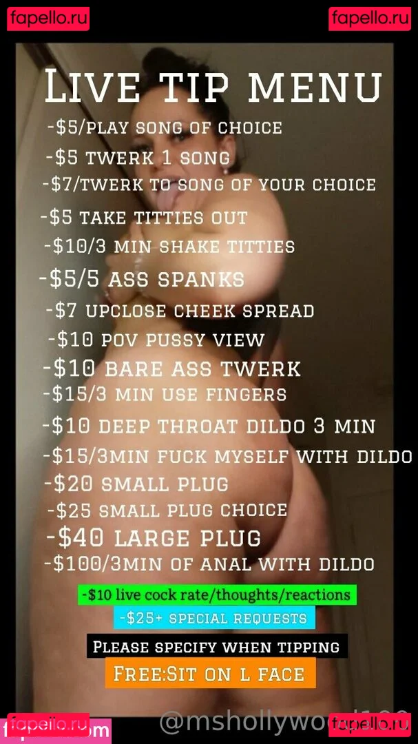 mshollywood100free Onlyfans Photo Gallery 