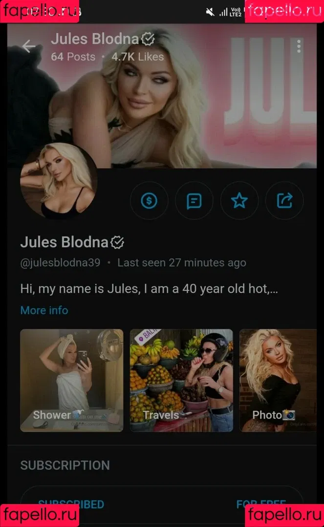 Julesblodna39 Onlyfans Photo Gallery 