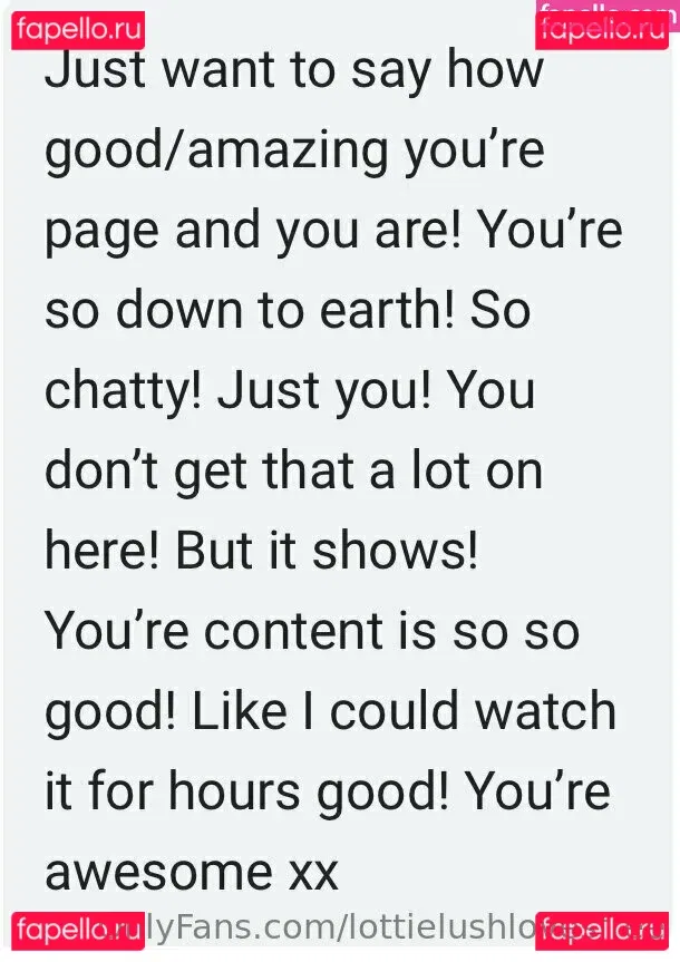 lottielushlovesfree Onlyfans Photo Gallery 