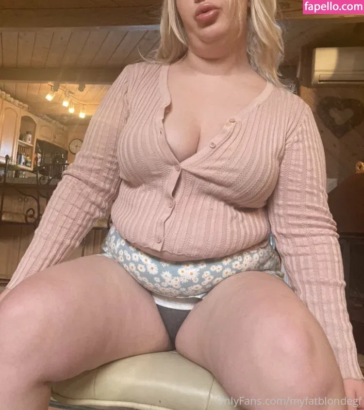 myfatblondegf Onlyfans Photo Gallery 