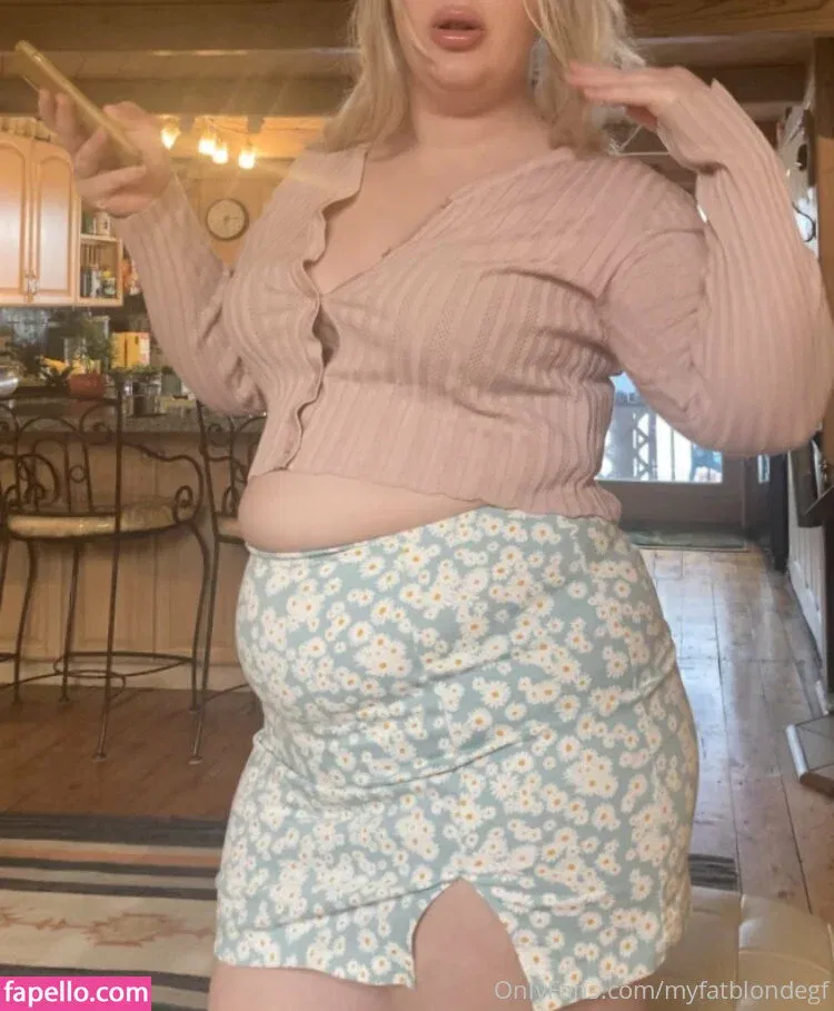 myfatblondegf Onlyfans Photo Gallery 
