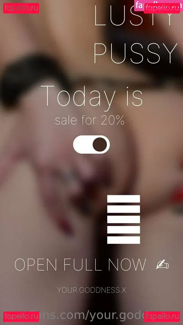 your.goddess.x Onlyfans Photo Gallery 