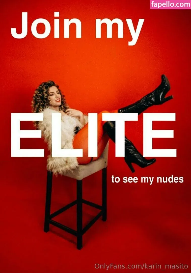 Karin Masito Onlyfans Photo Gallery 