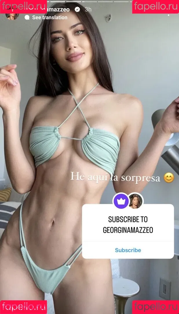 Georgina Mazzeo Onlyfans Photo Gallery 