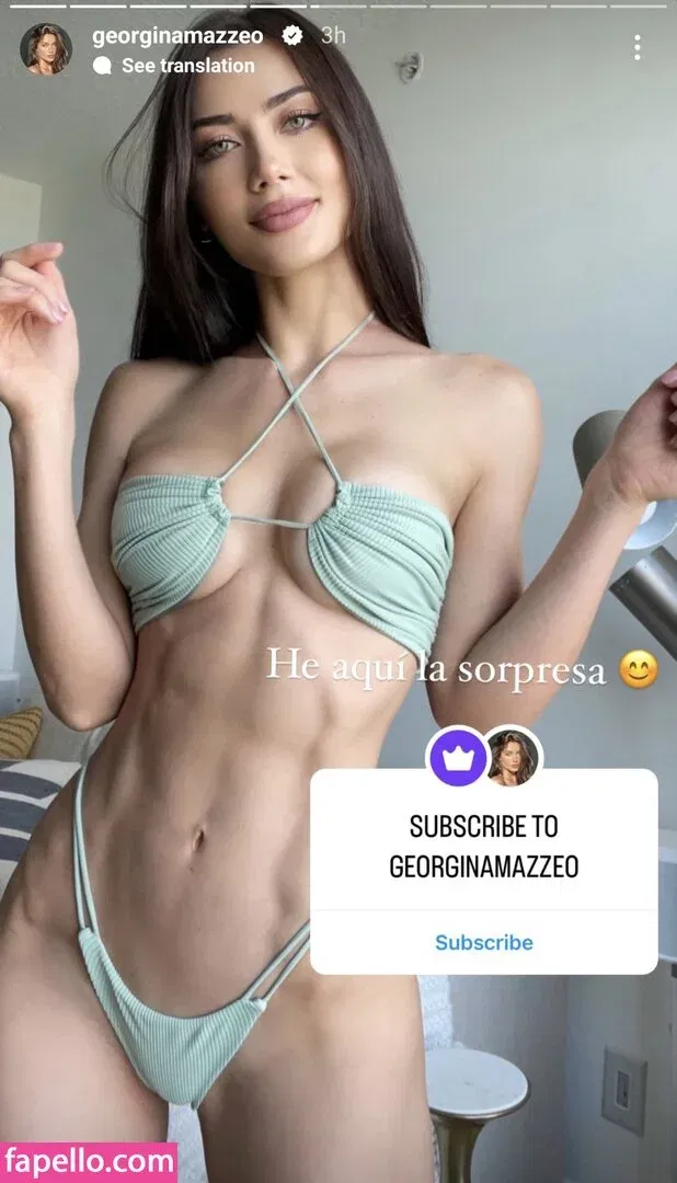 Georgina Mazzeo Onlyfans Photo Gallery 