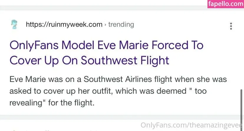 theeveemarie Onlyfans Photo Gallery 