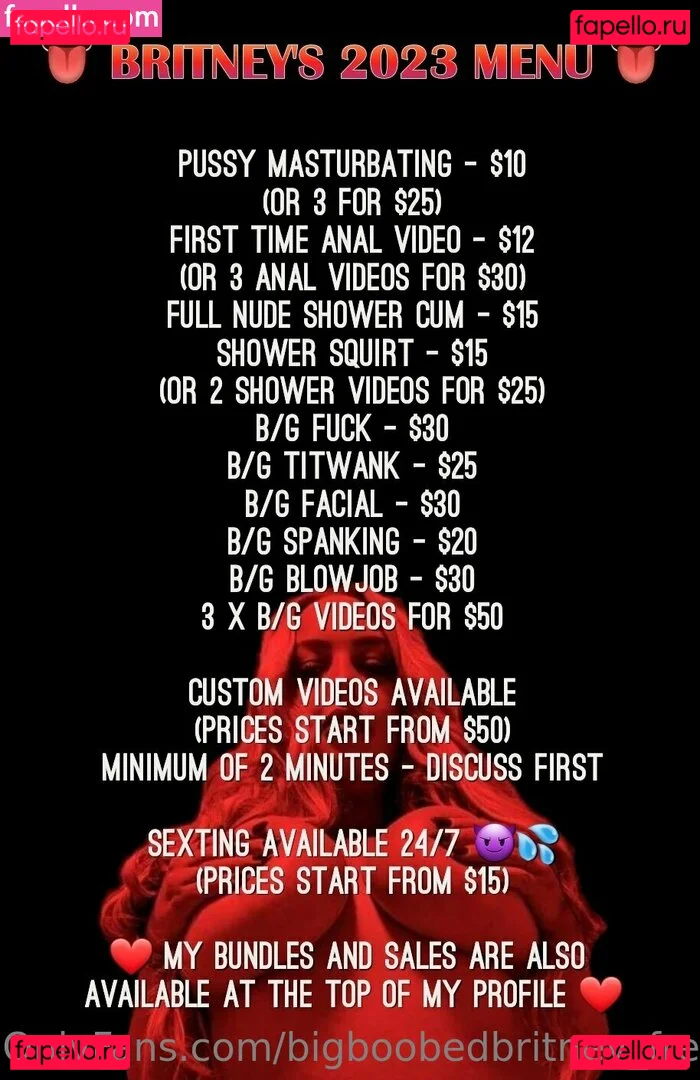 bigboobedbritneyvip Onlyfans Photo Gallery 