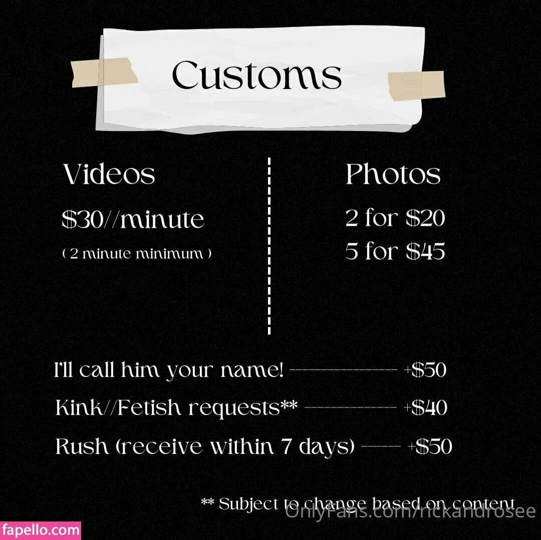 RickAndRosee Onlyfans Photo Gallery 