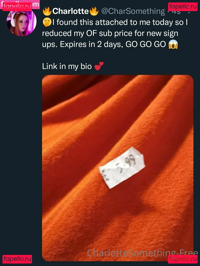 charlottesomethingfree Onlyfans Photo Gallery 