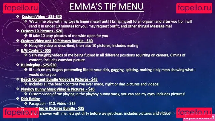 emmaontop Onlyfans Photo Gallery 