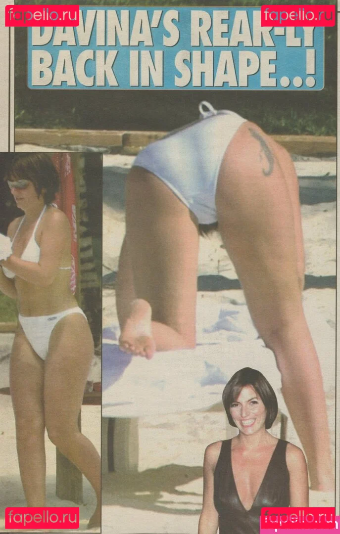 Davina McCall Onlyfans Photo Gallery 