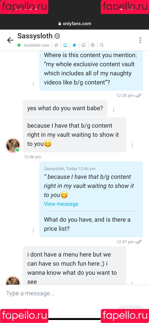 sassysloth Onlyfans Photo Gallery 