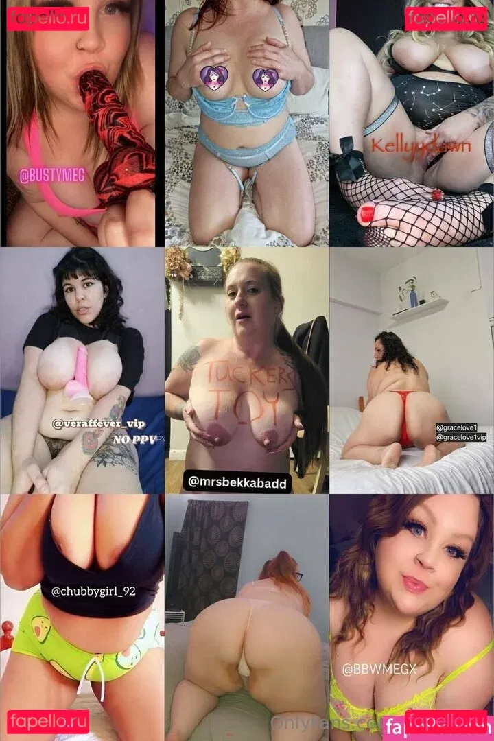 bbwmegx Onlyfans Photo Gallery 