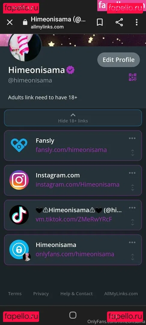 himeonisama Onlyfans Photo Gallery 