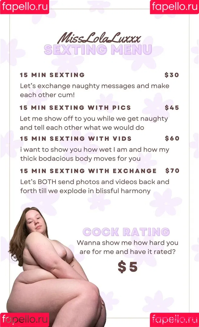 misslolaluxxxfree Onlyfans Photo Gallery 
