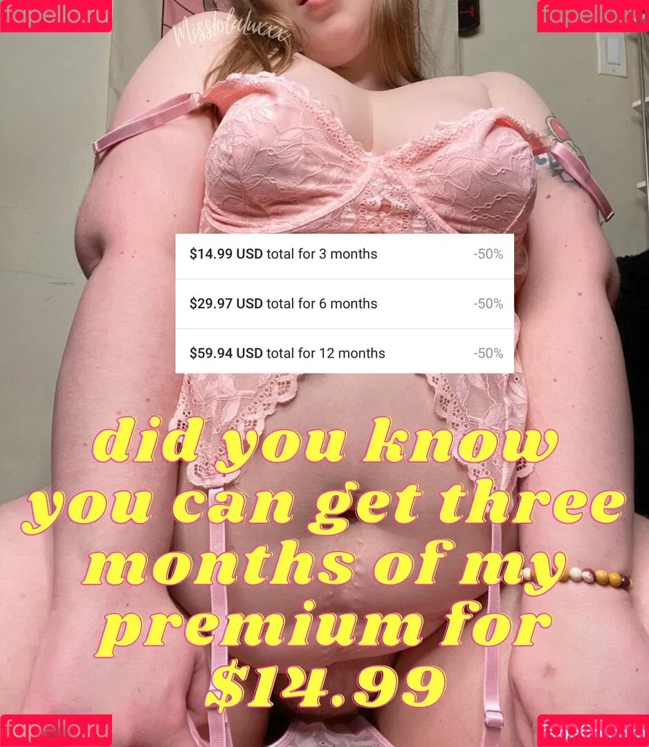 misslolaluxxxfree Onlyfans Photo Gallery 