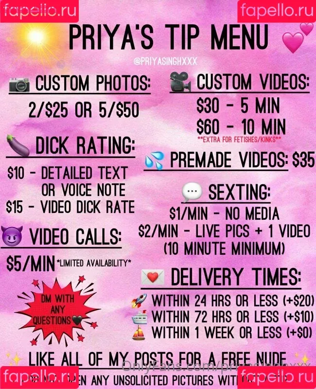 priyasinghxxx Onlyfans Photo Gallery 