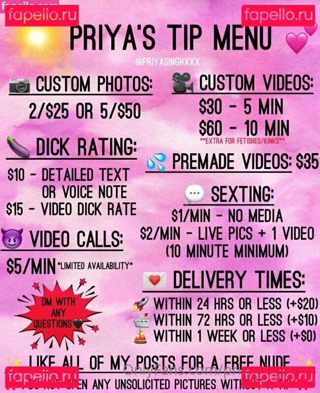 priyasinghxxx Onlyfans Photo Gallery 