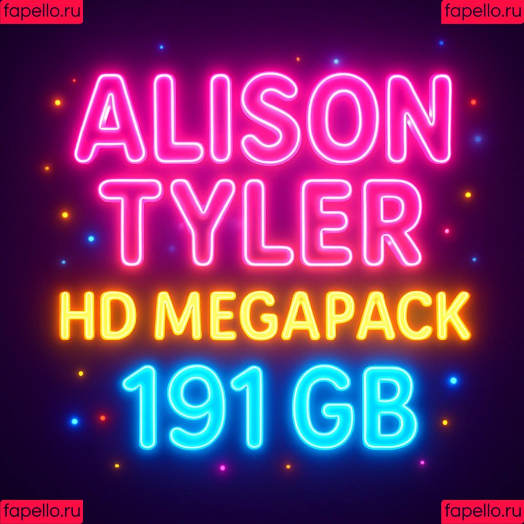 Alison Tyler Onlyfans Photo Gallery 