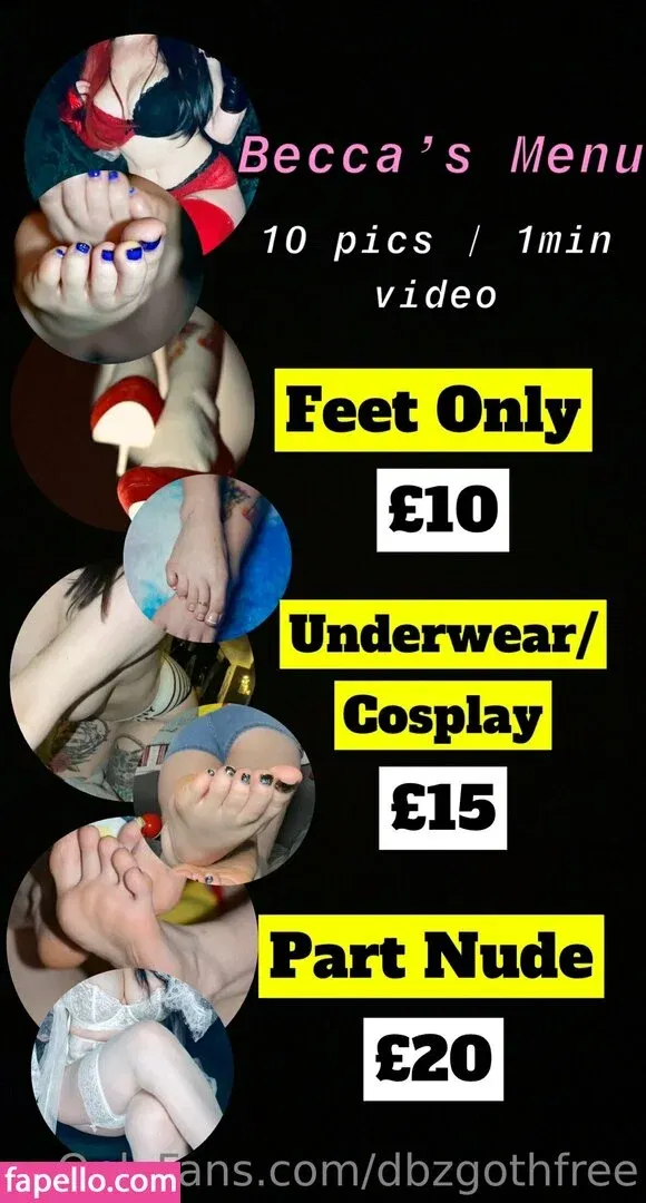 dbzgoth Onlyfans Photo Gallery 