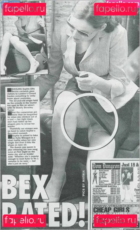 Sophie Ellis-Bextor Onlyfans Photo Gallery 