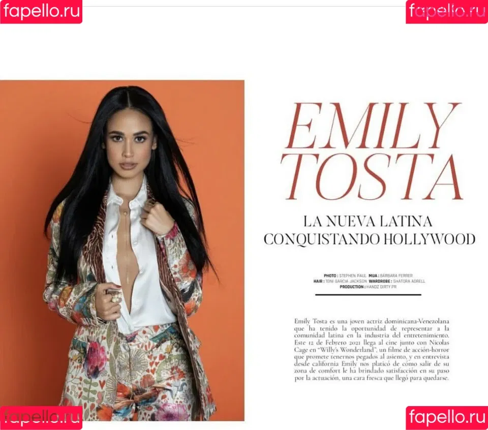 Emily Tosta Onlyfans Photo Gallery 