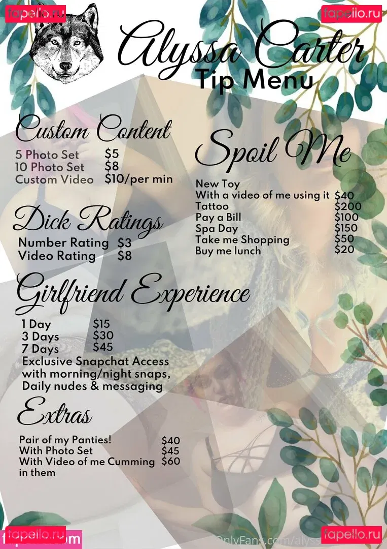 alyssacarterfreex Onlyfans Photo Gallery 