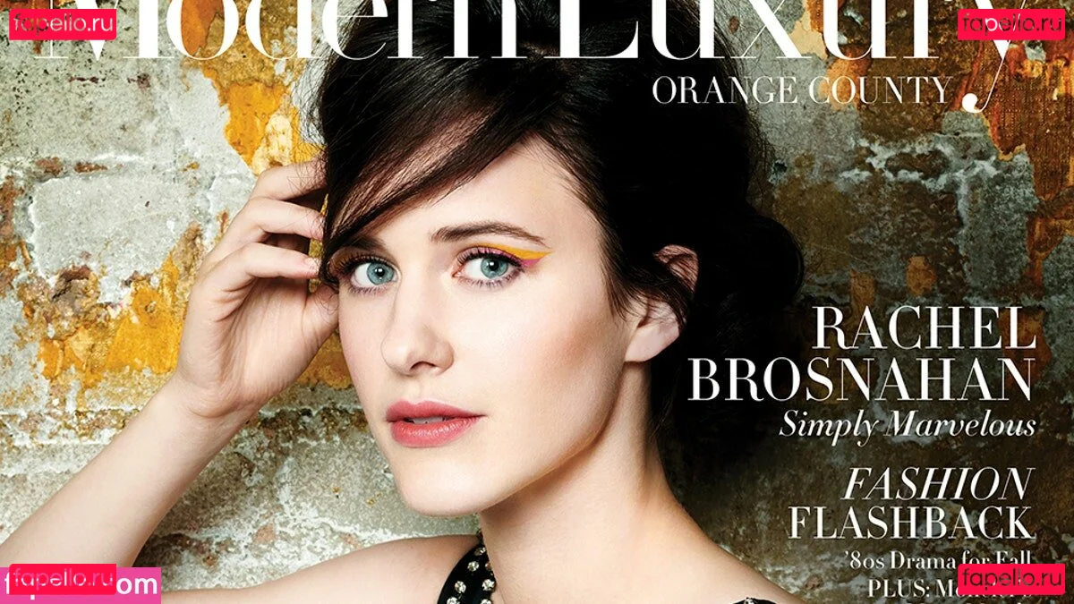 Rachel Brosnahan Onlyfans Photo Gallery 
