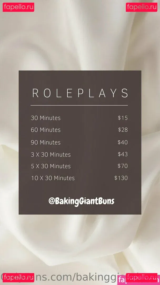 bakinggiantbuns Onlyfans Photo Gallery 