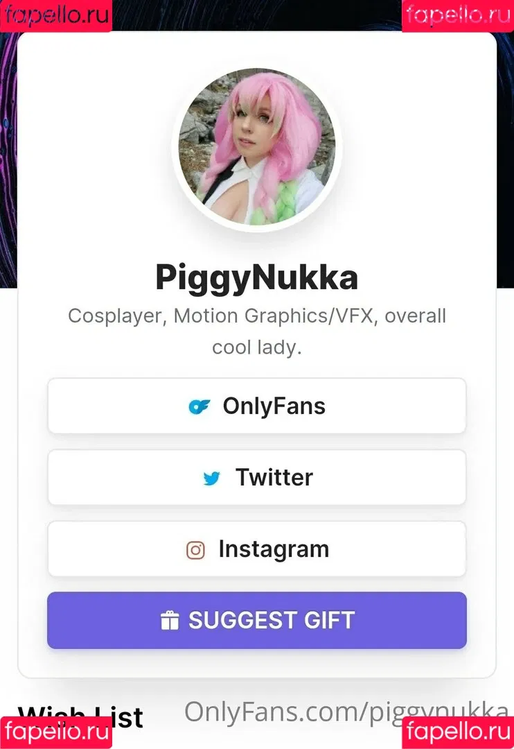 piggynukka Onlyfans Photo Gallery 