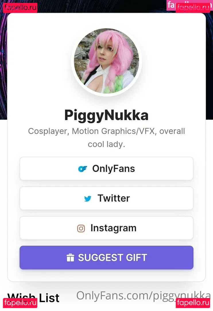 piggynukka Onlyfans Photo Gallery 