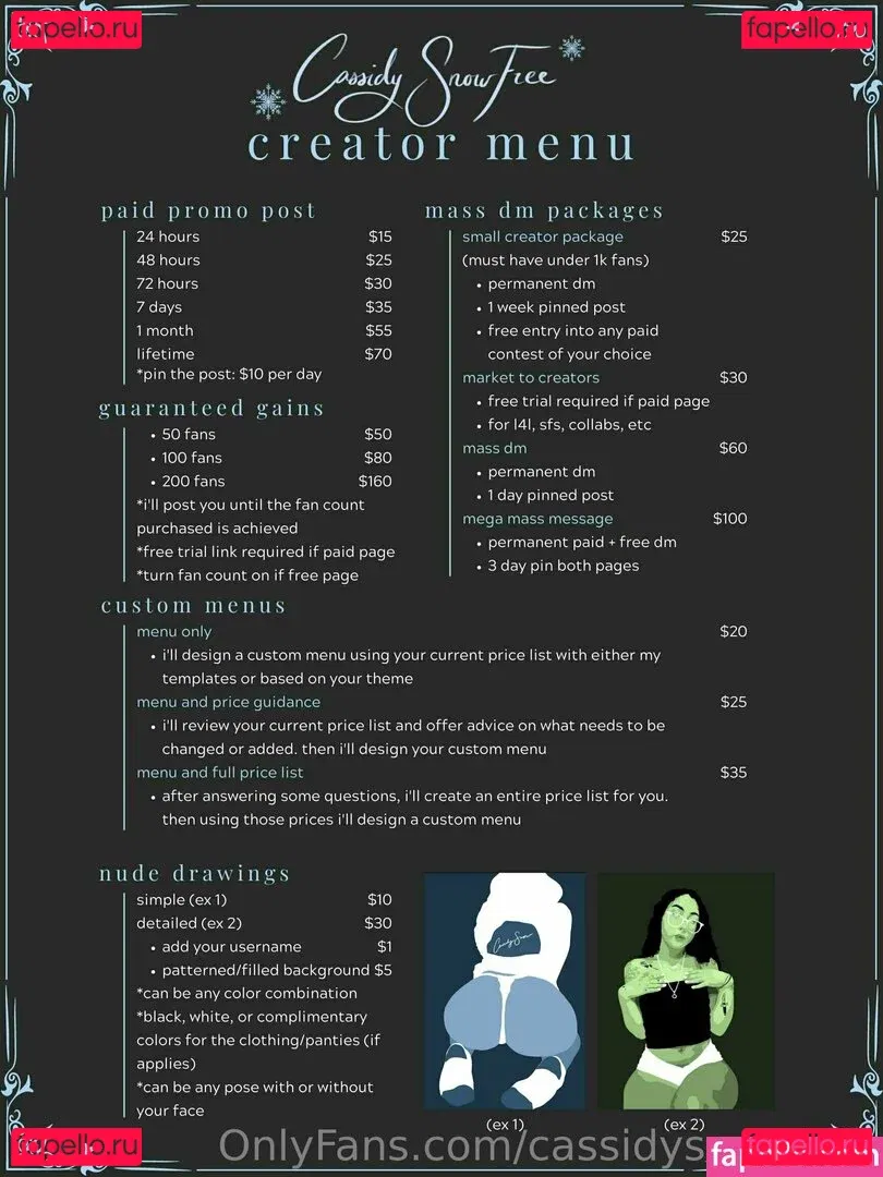 cassidysnowfree Onlyfans Photo Gallery 