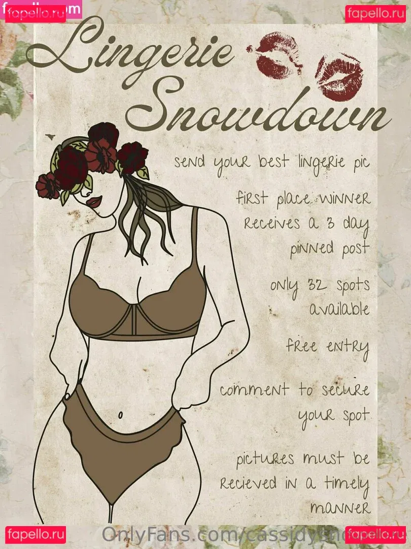 cassidysnowfree Onlyfans Photo Gallery 