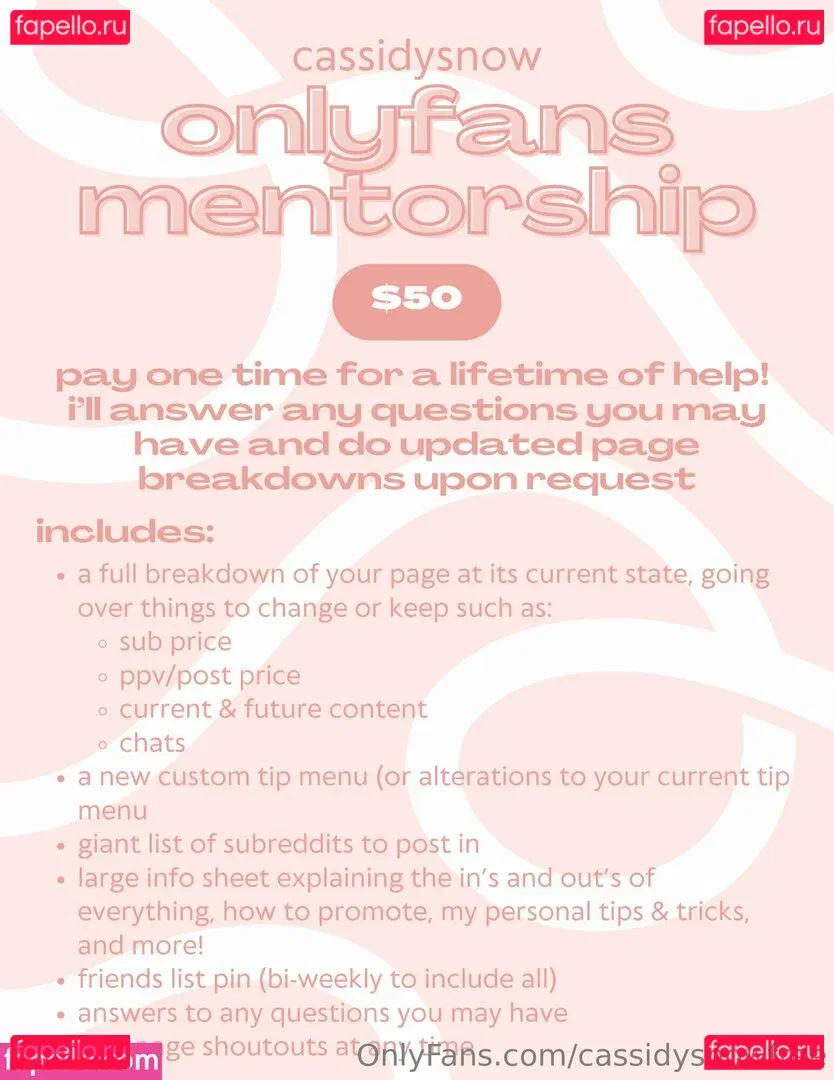 cassidysnowfree Onlyfans Photo Gallery 