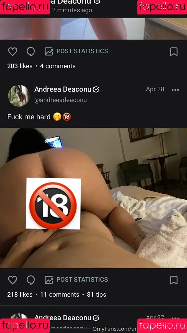 andreeadeaconufree Onlyfans Photo Gallery 