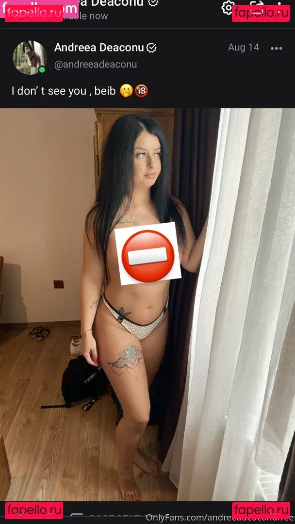 andreeadeaconufree Onlyfans Photo Gallery 