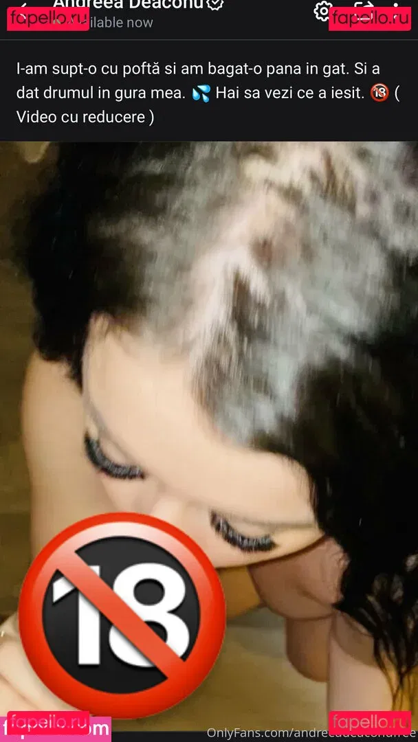 andreeadeaconufree Onlyfans Photo Gallery 