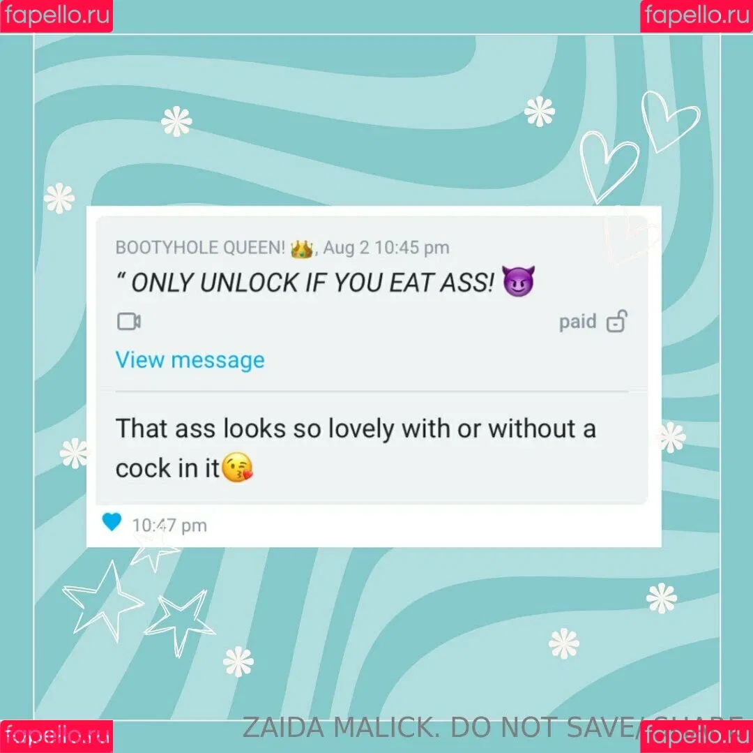 zaidamalick Onlyfans Photo Gallery 