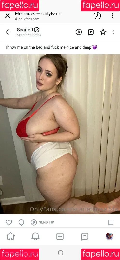 scarlettrose34e Onlyfans Photo Gallery 
