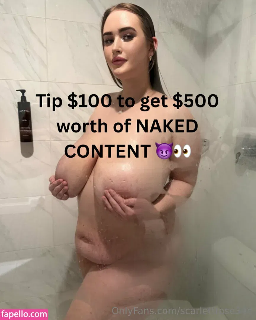 scarlettrose34e Onlyfans Photo Gallery 