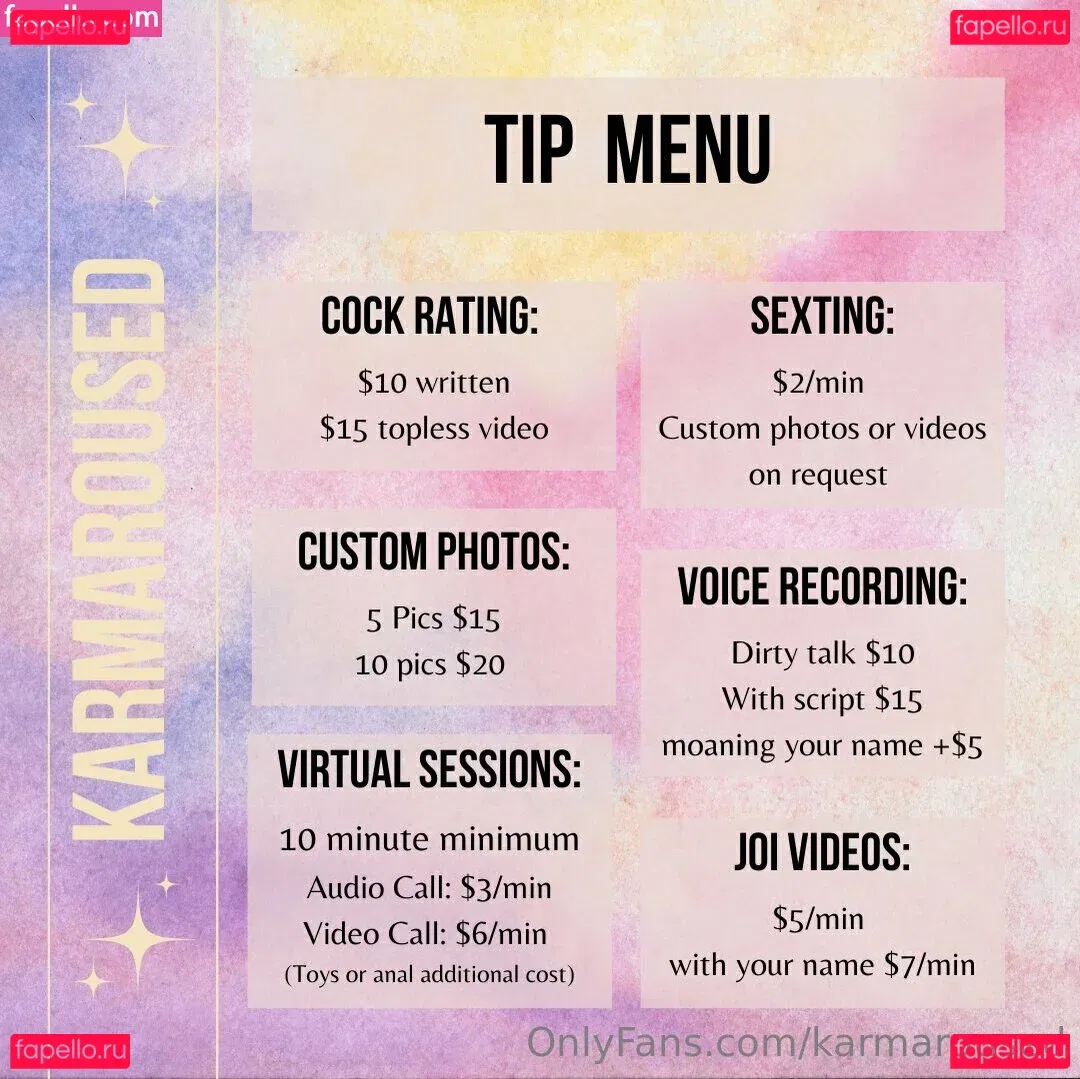 Karmaroused Onlyfans Photo Gallery 