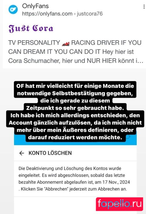 Cora Schumacher Onlyfans Photo Gallery 