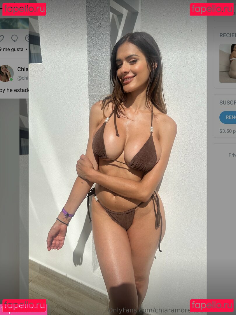 Chiara moreno Nude Onlyfans Photo 6