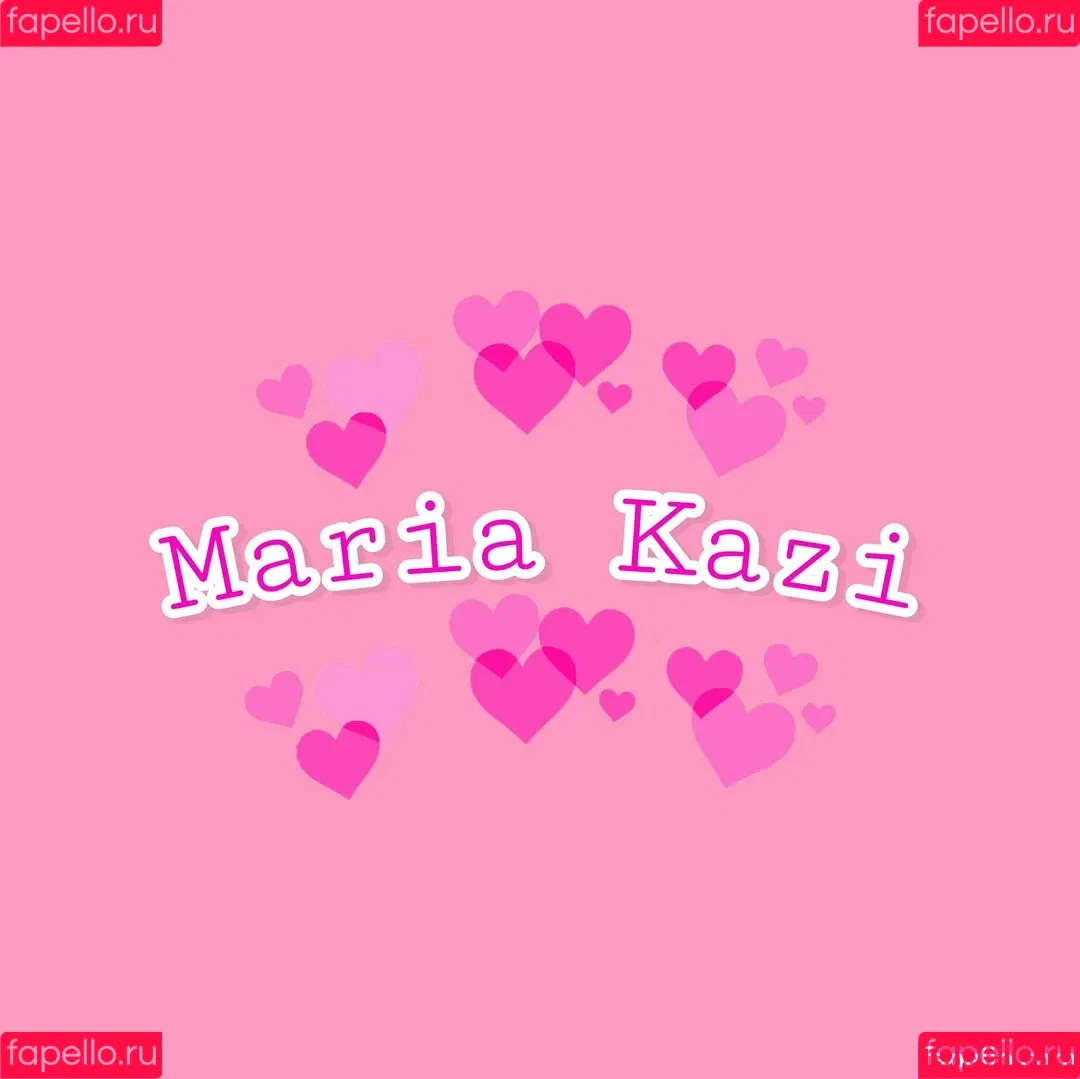 Maria Kazi Onlyfans Photo Gallery 