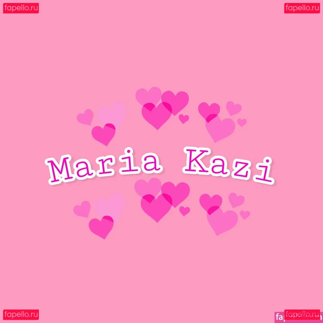 Maria Kazi Onlyfans Photo Gallery 