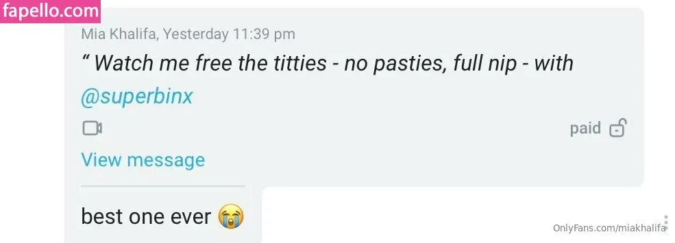 miakhalifa Onlyfans Photo Gallery 