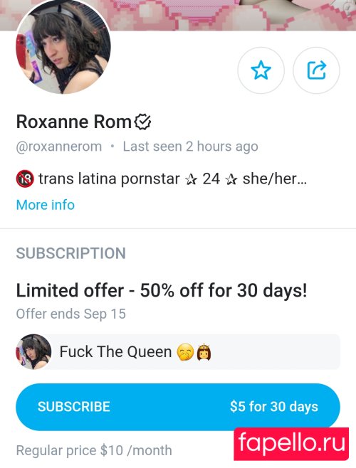 Roxanne Rom Nude Onlyfans Photo 23